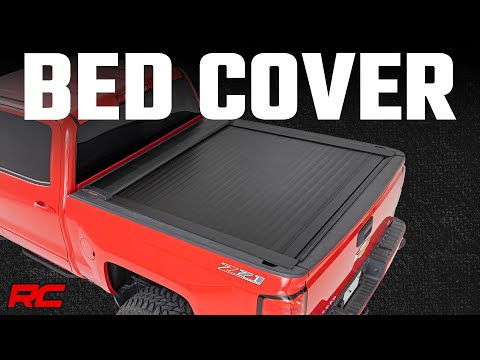 46119552 Retractable Bed Cover - 5'7" Bed - Chevy/GMC 1500 (04-18) Rough Country Canada