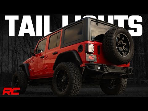 RCH5900 LED Tail light - Jeep Wrangler 4xe (21-23)/Wrangler JL (18-23) 4WD Rough Country Canada