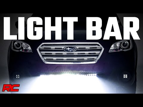 70883 LED Bumper Mount Light Kit - 30" Black Dual Row - Subaru Outback (15-19) Rough Country Canada