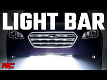 Charger l'image dans la galerie, 70882 LED Bumper Mount Light Kit - 30" Black Dual Row - White DRL - Subaru Outback (15-19) Rough Country Canada