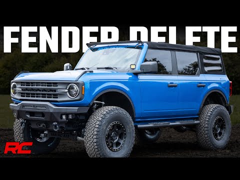 51061 Fender Flare Delete - Ford Bronco 4WD (2021-2023) Rough Country Canada
