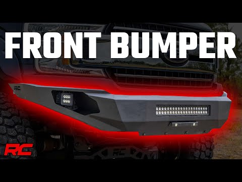 10756A Front Bumper - High Clearance - Skid Plate - Ford F-150 (18-20) Rough Country Canada