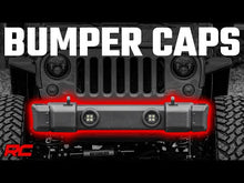 Load image into Gallery viewer, 1047 Front Bumper Caps - Jeep Wrangler JK (2007-2018) Rough Country Canada