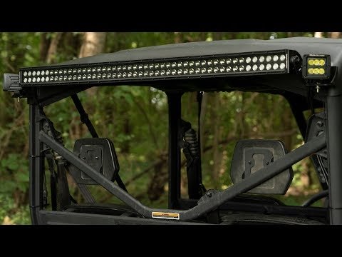 71019 LED Light - Cab Mount - 50" Black Dual Row Rough Country Canada