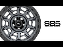 Charger l'image dans la galerie, 85170917 Rough Country 85 Series Wheel - Simulated Beadlock - Gunmetal Gray/Black - 17x9 - 6x135 - -12mm Rough Country Canada