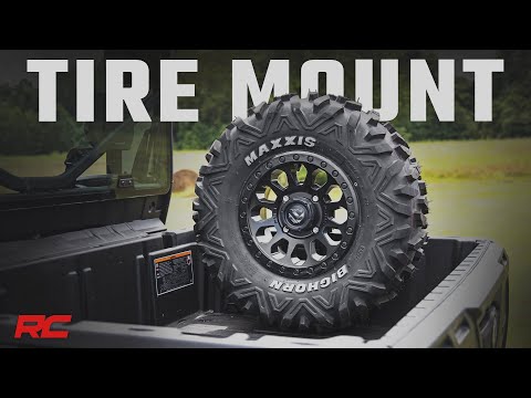 93089 Spare Tire Carrier - Bed Side Mount - Polaris Ranger XP 1000/Ranger XP 1000 Crew (17-22) Rough Country Canada