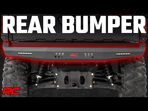 93059 Can-Am/Polaris Rear Bumper w/LED (16-21 Defender - 16-21 Ranger) Rough Country Canada