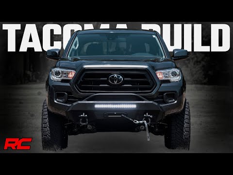 10712 Front Bumper - Hybrid - Toyota Tacoma 2WD/4WD (2016-2023) Rough Country Canada
