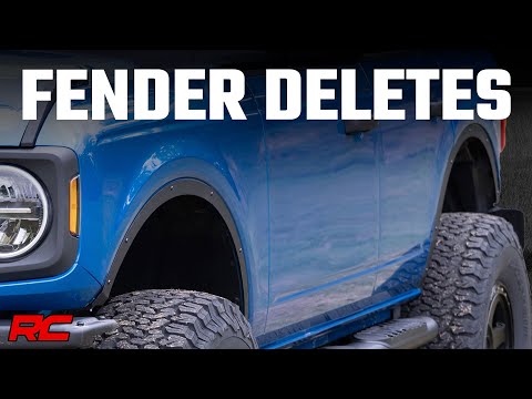 51061 Fender Flare Delete - Ford Bronco 4WD (2021-2023) Rough Country Canada