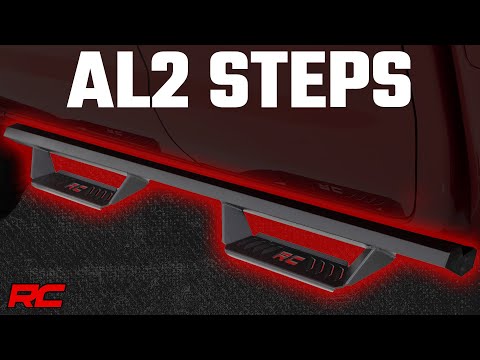 AL622224 AL2 Drop Steps - Crew Cab - Nissan Frontier 2WD/4WD (2005-2023) Rough Country Canada