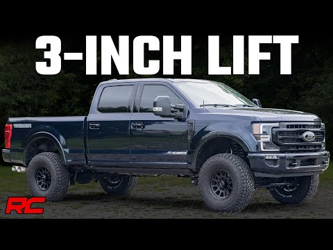 41370 3 Inch Lift Kit - Ford Super Duty Tremor 4WD (2019-2022) Rough Country Canada