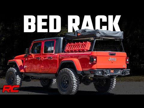 10620 Bed Rack - Aluminum - Jeep Gladiator (2020-2022) Rough Country Canada