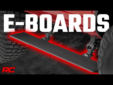 PSR652110 Power Running Boards - Lighted - Double Cab - Toyota Tacoma (05-23) Rough Country Canada
