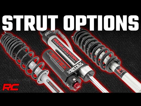 502086 M1 Loaded Strut Pair - 3 Inch - Ram 1500 4WD (2012-2018) Rough Country Canada