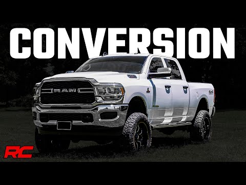 31014 5 Inch Coilover Conversion Upgrade Kit - Vertex/V2 - Ram 2500 4WD (2014-2022) Rough Country Canada
