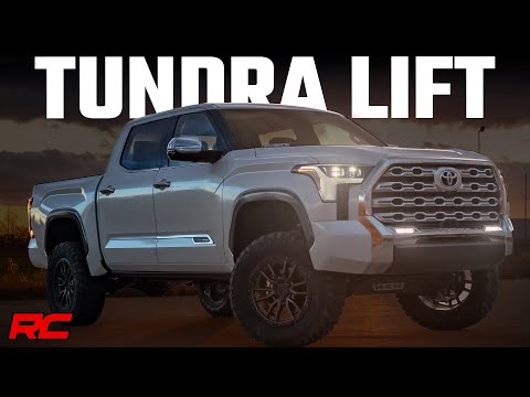 71800 6 Inch Lift Kit - OE Air Ride - Toyota Tundra 2WD/4WD (2022-2023) Rough Country Canada