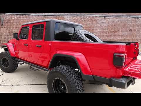 10544 Bed Mount Spare Tire Carrier - Jeep Gladiator JT 4WD (2020-2022) Rough Country Canada