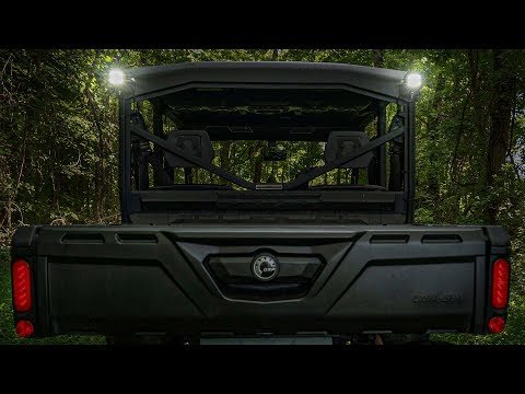 71024 LED Light - Rear Cab Mount - 3" Chrome Pair - Wide Angle - Can-Am Defender (16-22) Rough Country Canada