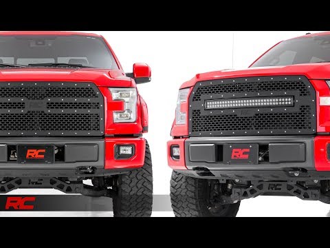 70191 Mesh Grille - Ford F-150 2WD/4WD (2015-2017) Rough Country Canada