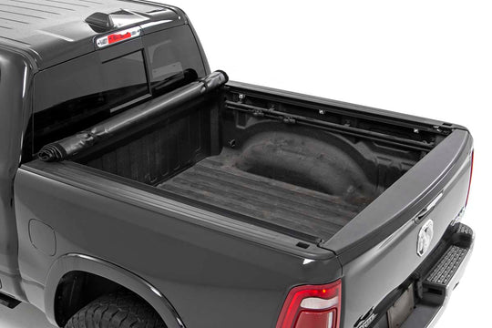 48320550 Soft Roll Up Bed Cover - 5'7" Bed - No Rambox - Ram 1500 (19-23)/1500 TRX (21-23) Rough Country Canada