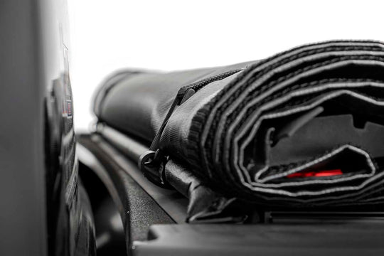 48320550 Soft Roll Up Bed Cover - 5'7" Bed - No Rambox - Ram 1500 (19-23)/1500 TRX (21-23) Rough Country Canada