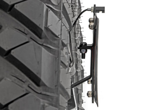 10541 License Plate Relocation Bracket - Jeep Wrangler JK (2007-2018) Rough Country Canada