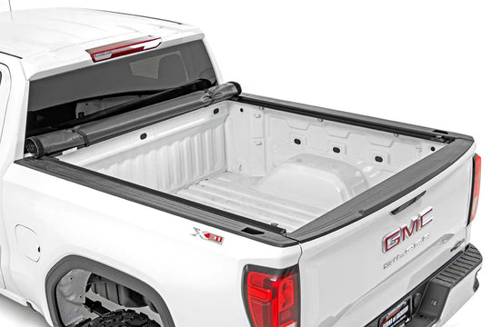 48120580 Soft Roll Up Bed Cover - 5'8" Bed - Chevy/GMC 1500 (19-23) Rough Country Canada