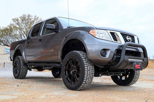 B-N4150 Black LED Bull Bar - Nissan Frontier 2WD/4WD (2005-2021) Rough Country Canada