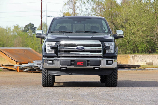 569 2 Inch leveling Kit - Aluminum - Ford F-150 2WD/4WD (2014-2023) Rough Country Canada