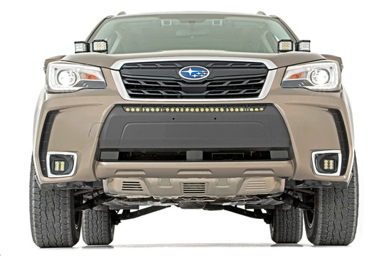70857 LED Light - Fog Mount - 2" Black Pair - Spot - Subaru Forester (14-18) Rough Country Canada