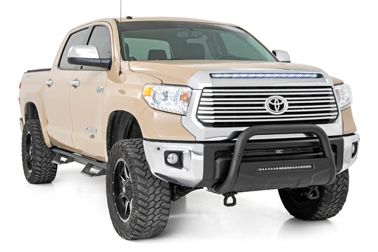 70847 LED Light - Hood Bulge - 40" White/Amber Strip - Toyota Tundra (14-21) Rough Country Canada
