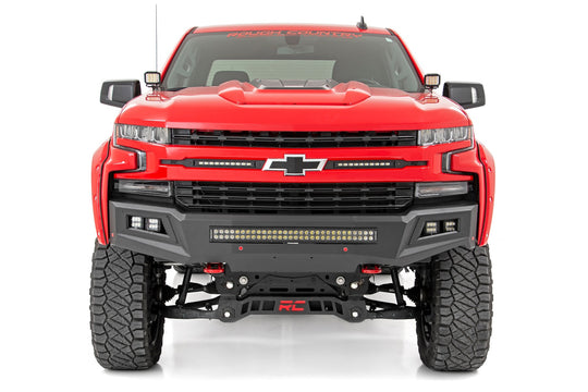 70842 LED Light - Ditch Mount - 2" Black Pair - Flood - Chevy Silverado 1500 (19-23) Rough Country Canada