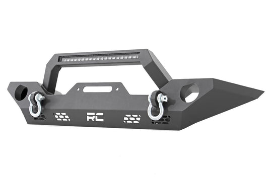 10596 Front Bumper - Sport - OE Fog - Jeep Gladiator JT/Wrangler JK & JL Rough Country Canada