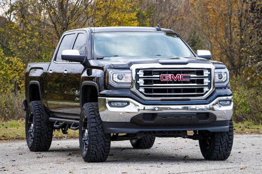 RCC1489CC Nerf Steps - Full Length - Crew - 5.5 Ft Bed - Chevy/GMC 1500 (14-18) Rough Country Canada