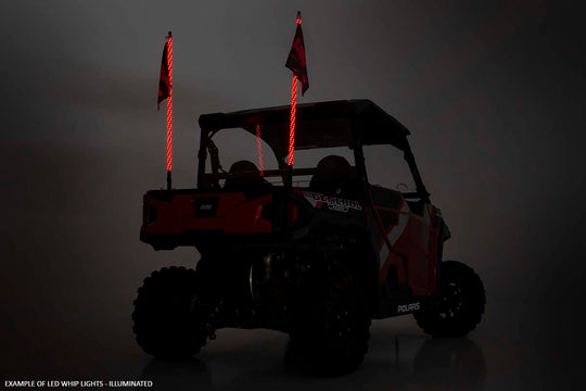 93051 Whip Mount - Cage - Polaris RZR XP 1000/RZR XP 4 1000 4WD (14-22) Rough Country Canada