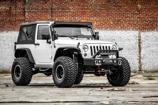 68250 4 Inch Lift Kit - Vertex - Jeep Wrangler JK 4WD (2007-2018) Rough Country Canada