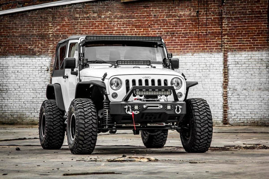 68250 4 Inch Lift Kit - Vertex - Jeep Wrangler JK 4WD (2007-2018) Rough Country Canada