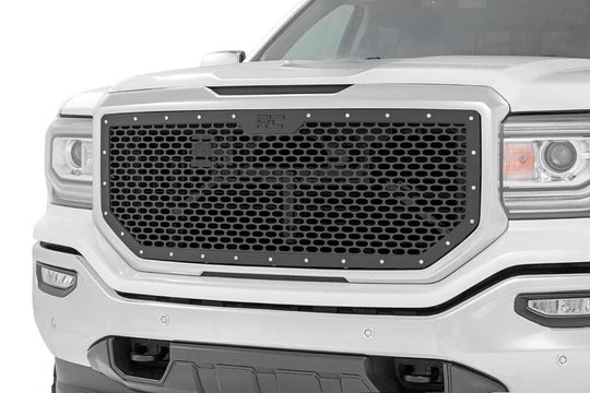 70156 Mesh Grille - GMC Sierra 1500 2WD/4WD (2016-2018) Rough Country Canada