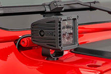 Load image into Gallery viewer, 80062 LED Light - Cowl Mnt - 2" Spectrum Pair - Jeep Gladiator JT (20-23)/Wrangler JL (18-23) Rough Country Canada