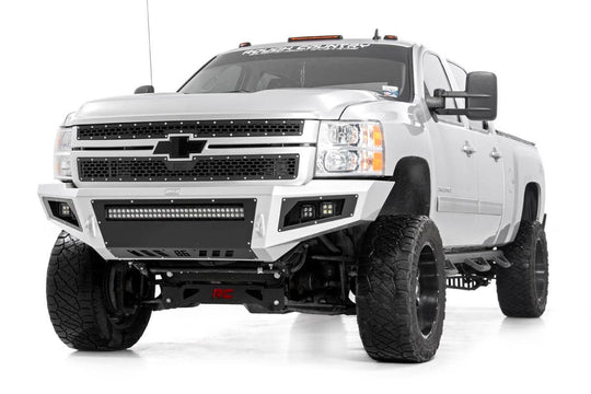 70153 Mesh Grille - Chevy Silverado 2500 HD/3500 HD 2WD/4WD (2011-2014) Rough Country Canada