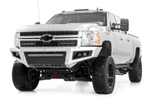 Load image into Gallery viewer, 70155 Mesh Grille - 12" Single Row LED Pair - Black - Chevy Silverado 2500 HD/3500 HD (11-14) Rough Country Canada