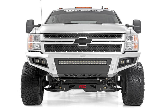 70153 Mesh Grille - Chevy Silverado 2500 HD/3500 HD 2WD/4WD (2011-2014) Rough Country Canada