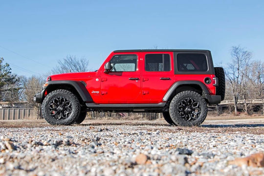 91330 2.5 Inch Lift Kit - Coils - N3 - Jeep Wrangler JL 4WD (2018-2023) Rough Country Canada