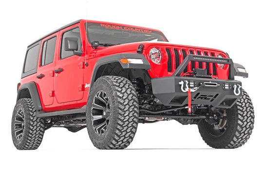 69050 3.5" Lift Kit - C/A Drop - FR D/S - Vertex - Jeep Wrangler JL Rubicon (18-23) Rough Country Canada