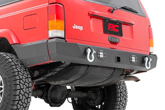 110504 Rear Bumper - Jeep Cherokee XJ 2WD/4WD (1984-2001) Rough Country Canada