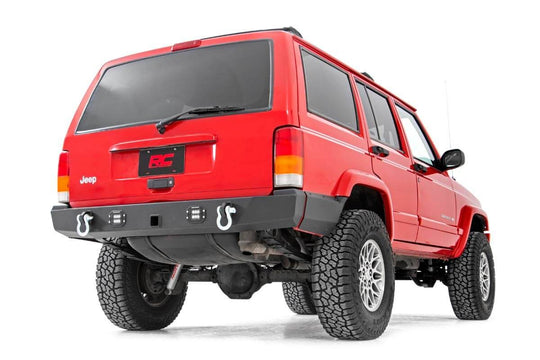 110504 Rear Bumper - Jeep Cherokee XJ 2WD/4WD (1984-2001) Rough Country Canada