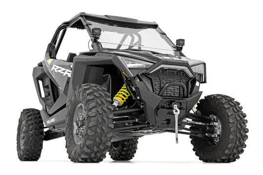 93076 LED Light - A Pillar Mount - 2" Black Pair - Spot - Polaris RZR PRO XP (20-21) Rough Country Canada