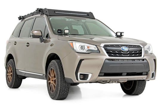 70868 LED Light - Ditch Mount - Dual 2" Black Pairs - Spot - Subaru Forester (14-18) Rough Country Canada