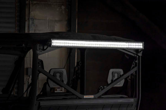 71019 LED Light - Cab Mount - 50" Black Dual Row Rough Country Canada