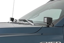Charger l'image dans la galerie, 71029 LED Light - Ditch Mount - 2" Black Pair - Flood - Ford F-150 (15-23) Rough Country Canada